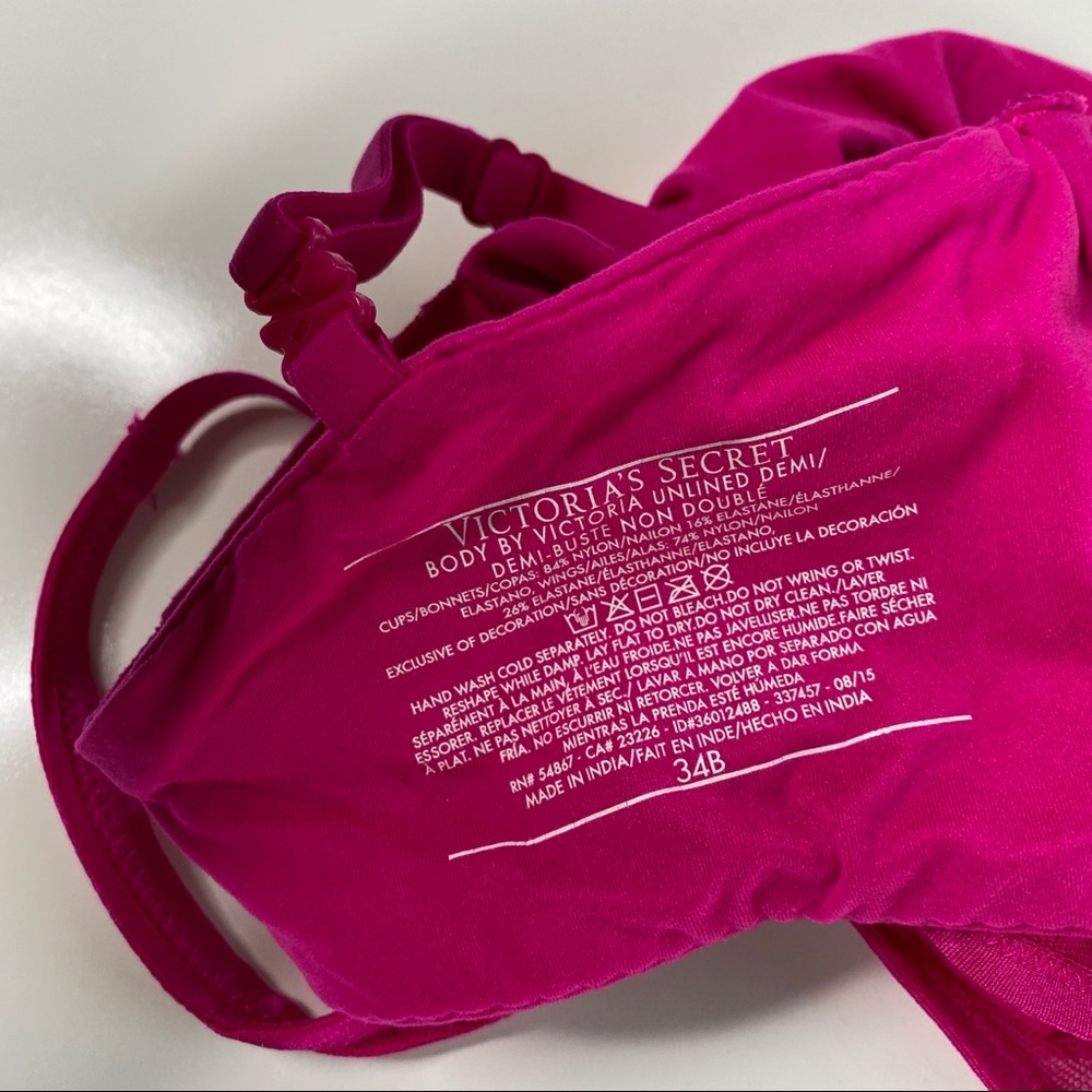 VS unlined Demi bustie non-double bra - Picture 7 of 7